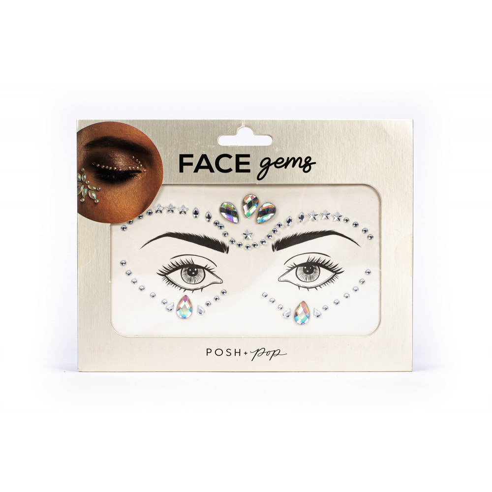 Face gems Tri-Coastal pearl