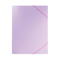 Ντοσιέ με λάστιχο Typotrust Double Pastel purple 25x35