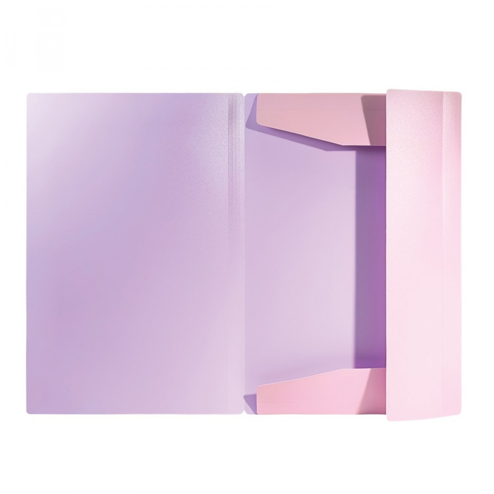 Ντοσιέ με λάστιχο Typotrust Double Pastel purple 25x35