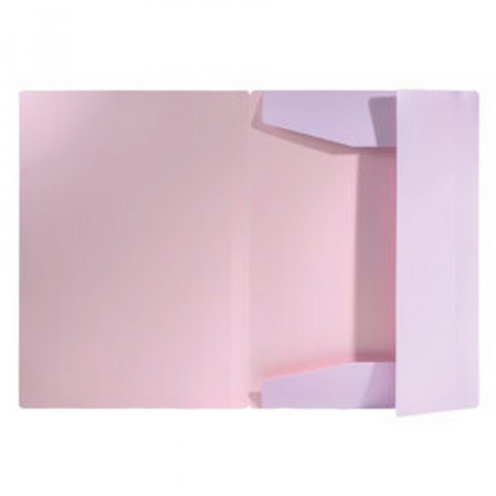 Ντοσιέ με λάστιχο Typotrust Double Pastel pink 25x35