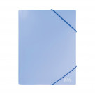 Ντοσιέ με λάστιχο Typotrust Double Pastel light blue 25x35