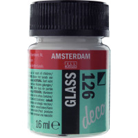 Χρώμα Amsterdam Glass 16ml White Opaque 126