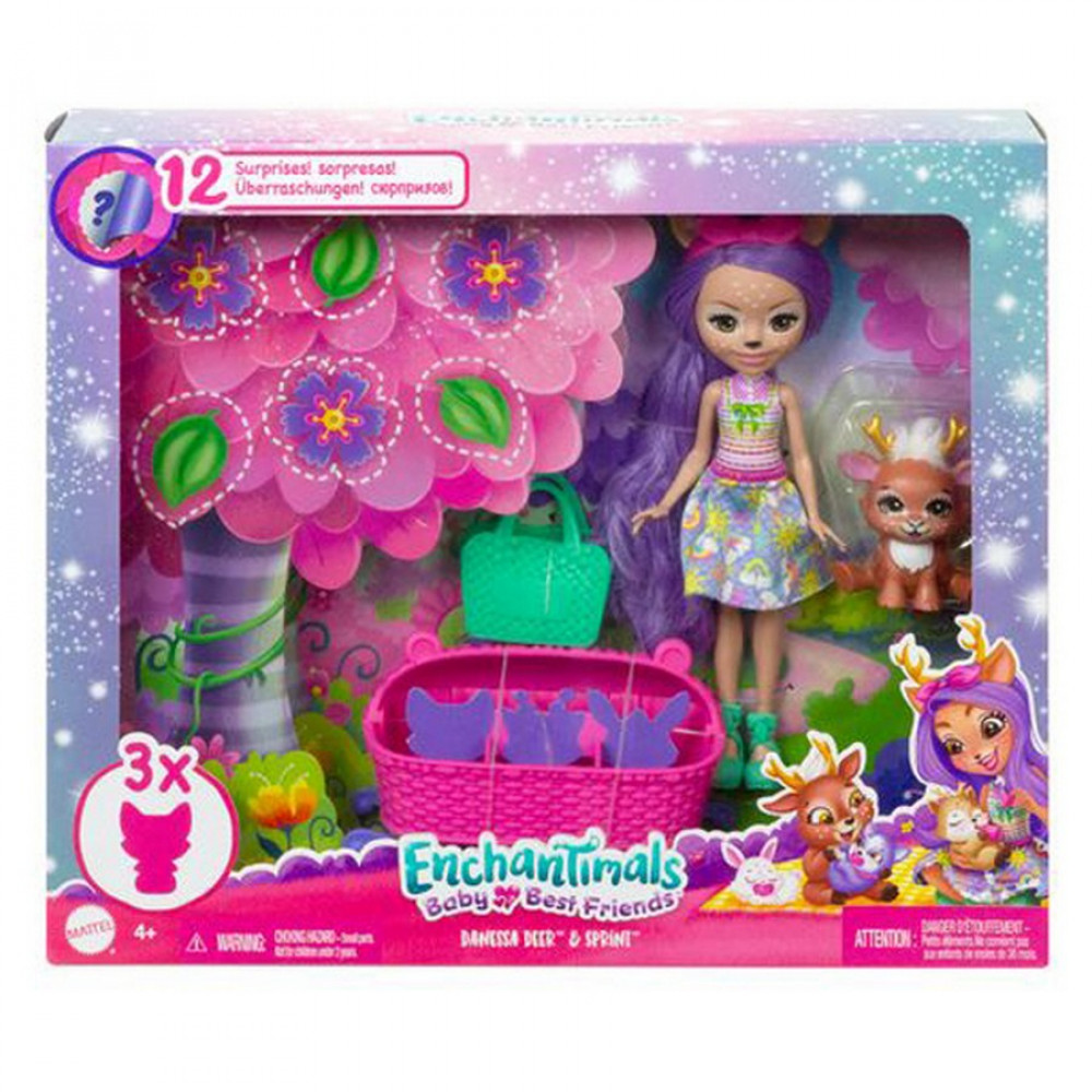 Enchantimals Baby Best Friends Playset Danessa me