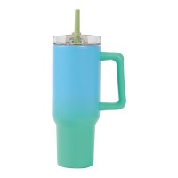 Ποτήρι Θερμός Ανοξείδωτο i-total Green/Blue 1200ml