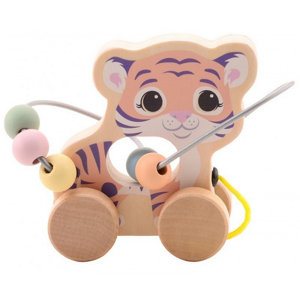 The Wildies Family Wooden Rolling Animal