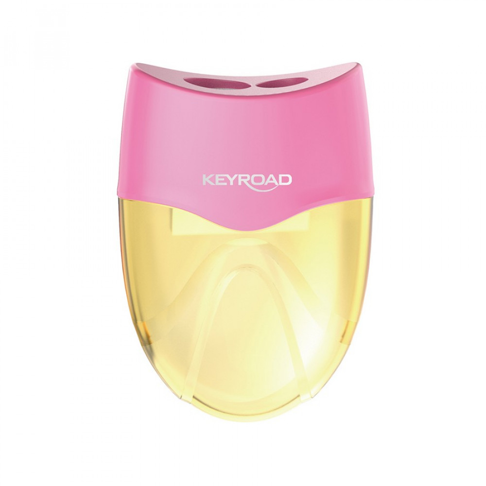 Ξύστρα Keyroad διπλή Mellow Fashion Pastel