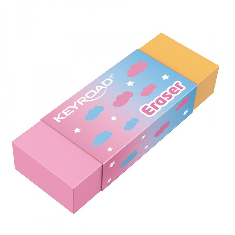 Γόμα Keyroad Rainbow Pastel (διάφορα χρώματα)