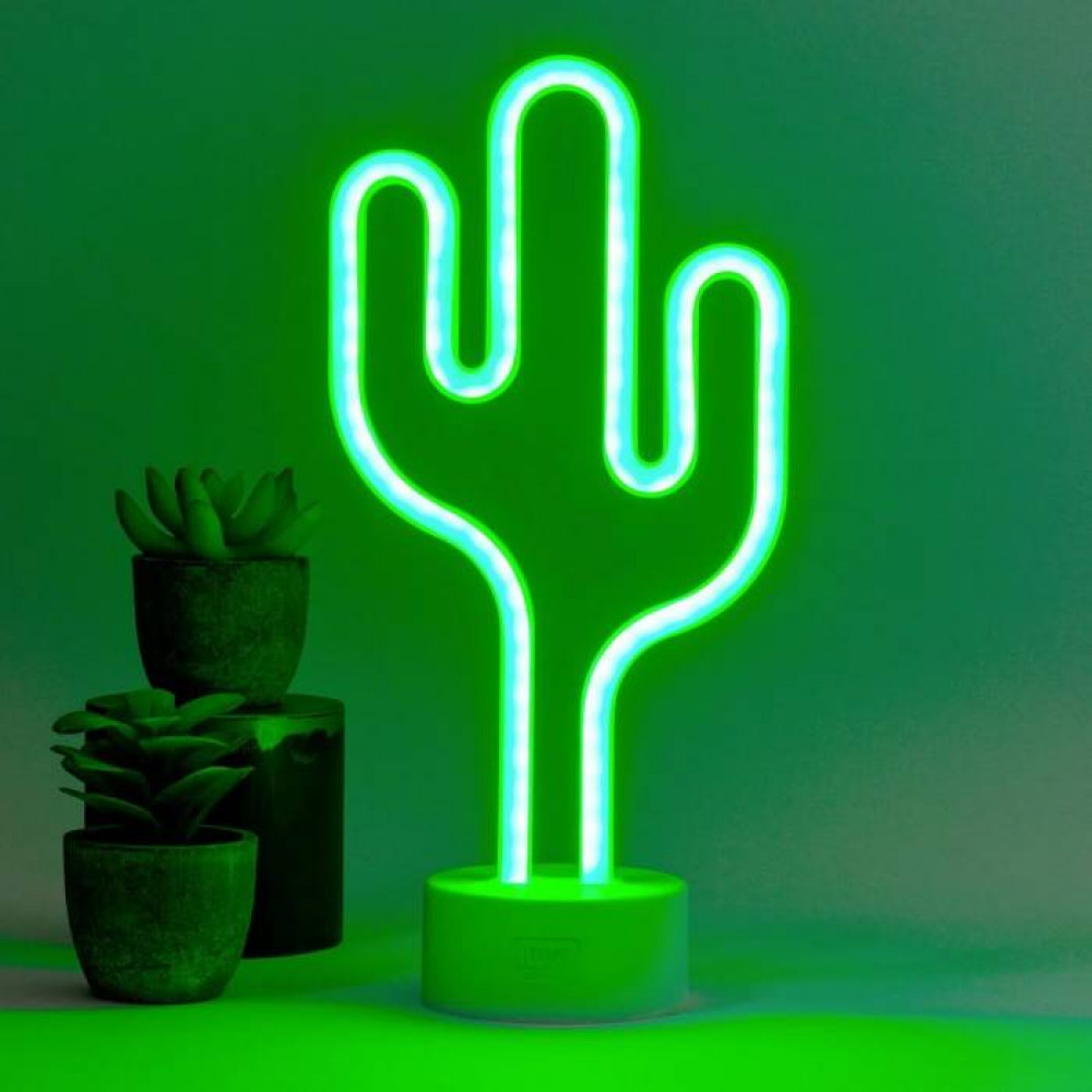 Φωτιστικό Legami Neon effect led lamp Cactus