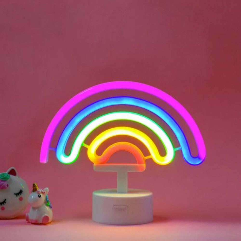 Φωτιστικό Legami Neon effect led lamp Rainbow