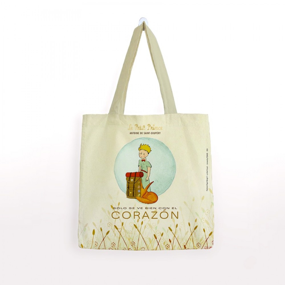 Τσάντα shopper The Little Prince Corazon υφασμάτινη