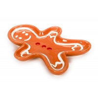 Δίσκος Κεραμικός μικρός Tri-Coastal Gingerbread Cookie