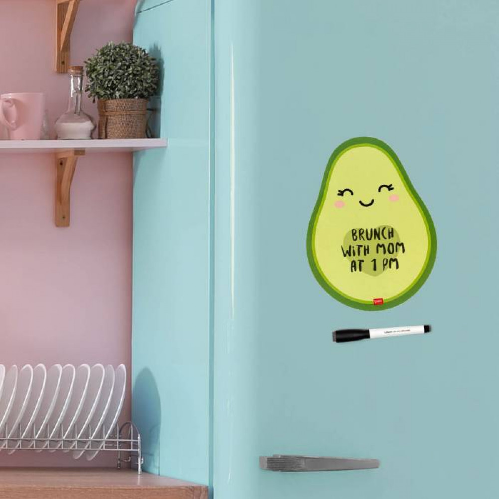 Πίνακας μαγνητικός Legami με μαρκαδόρο Avocado