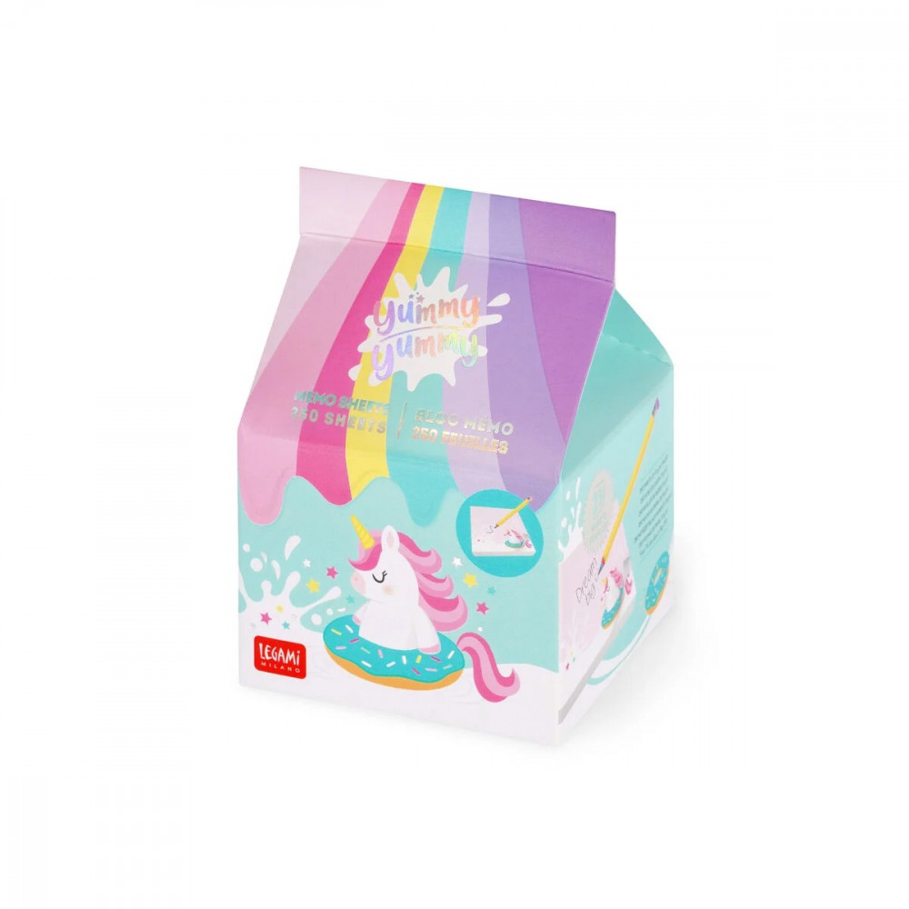 Αυτοκόλλητα χαρτάκια Legami Yummy Memo Pad Unicorn