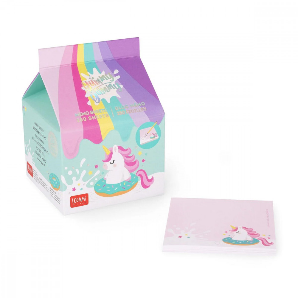 Αυτοκόλλητα χαρτάκια Legami Yummy Memo Pad Unicorn