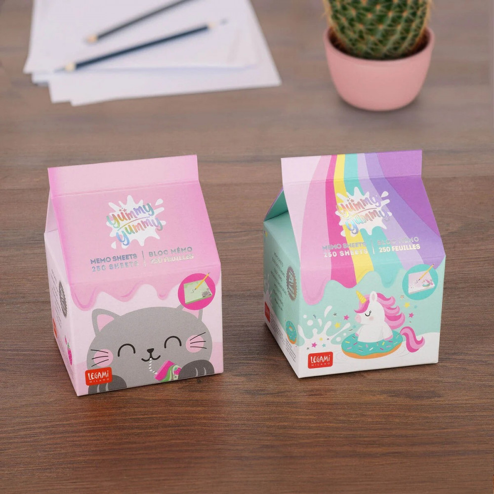 Αυτοκόλλητα χαρτάκια Legami Yummy Memo Pad Unicorn