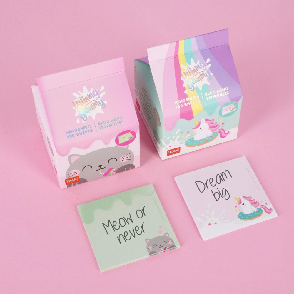 Αυτοκόλλητα χαρτάκια Legami Yummy Memo Pad Unicorn