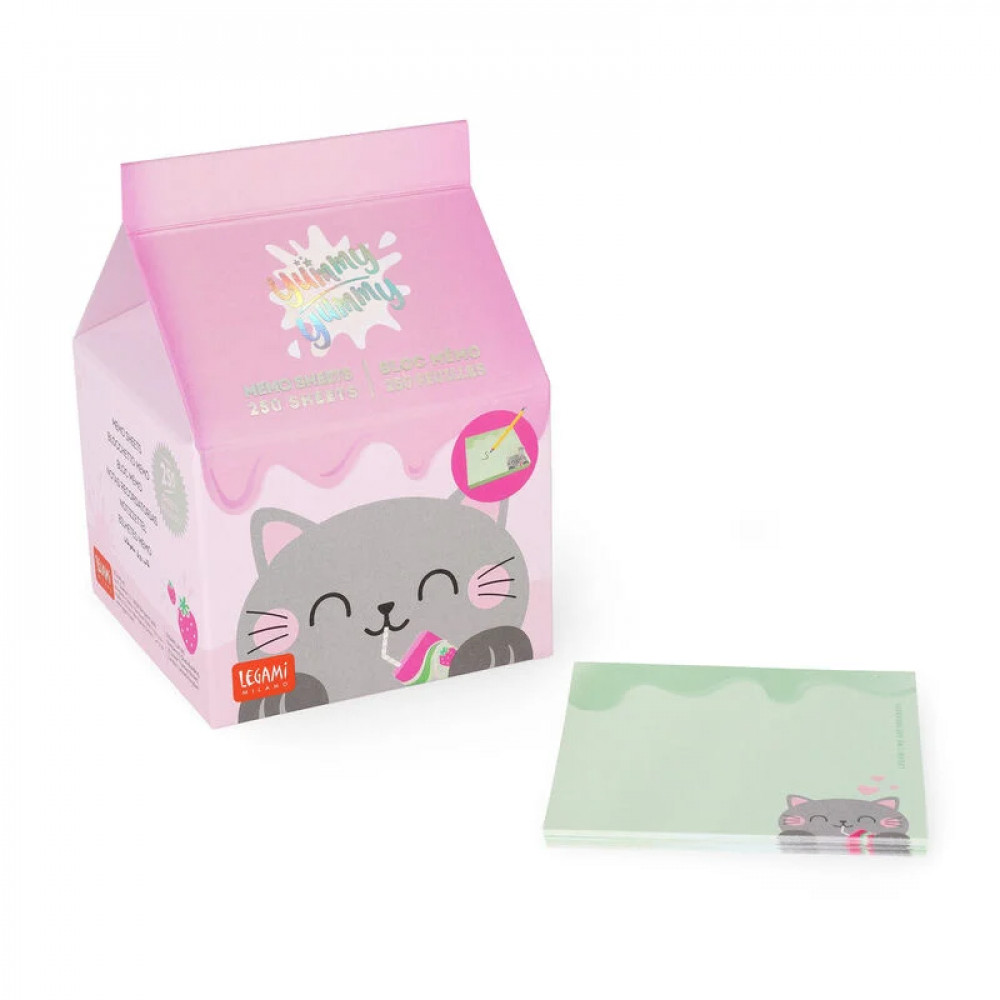 Αυτοκόλλητα χαρτάκια Legami Yummy Memo Pad Kitty