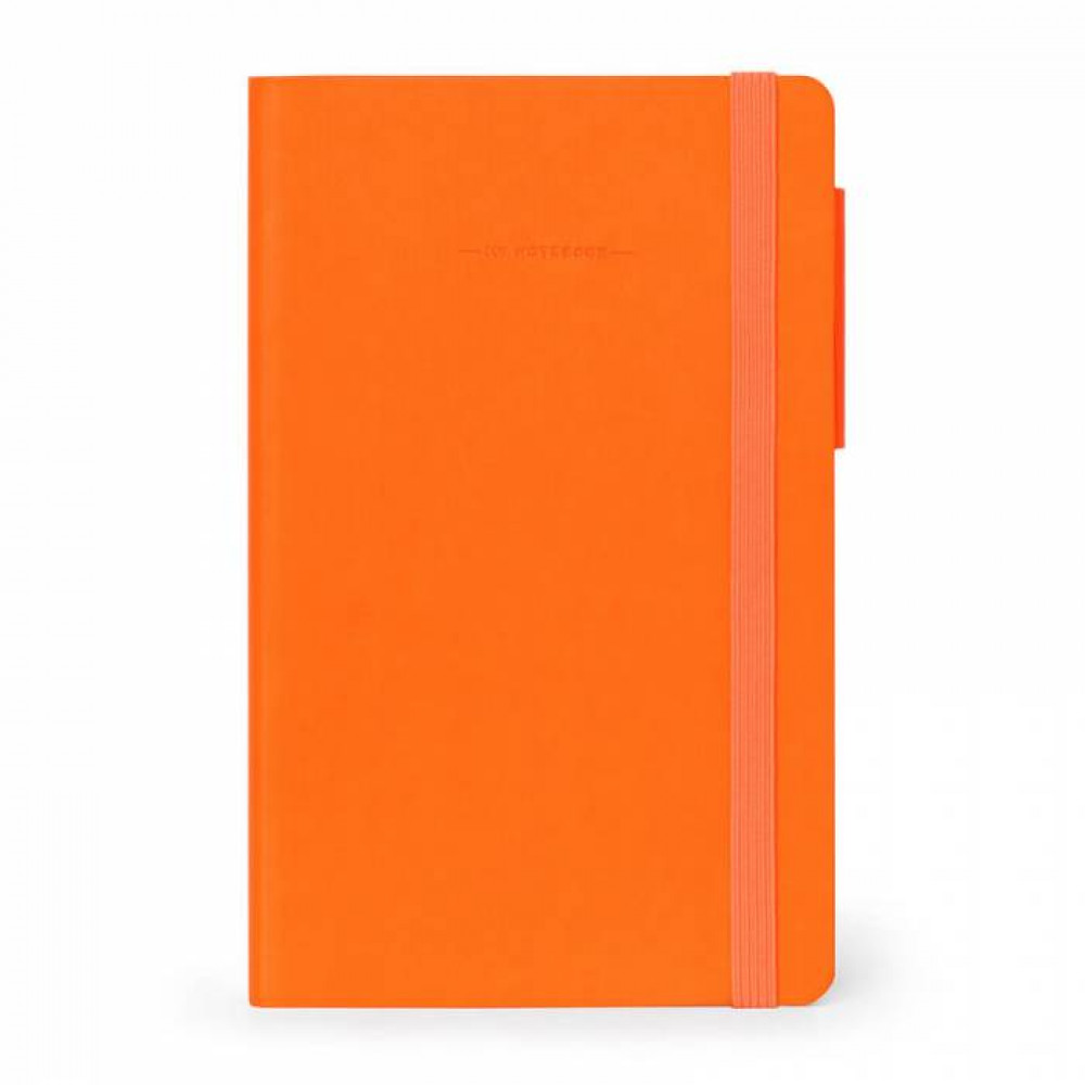 Σημειωματάριο Legami Neon Orange μεσαίο 21X13cm