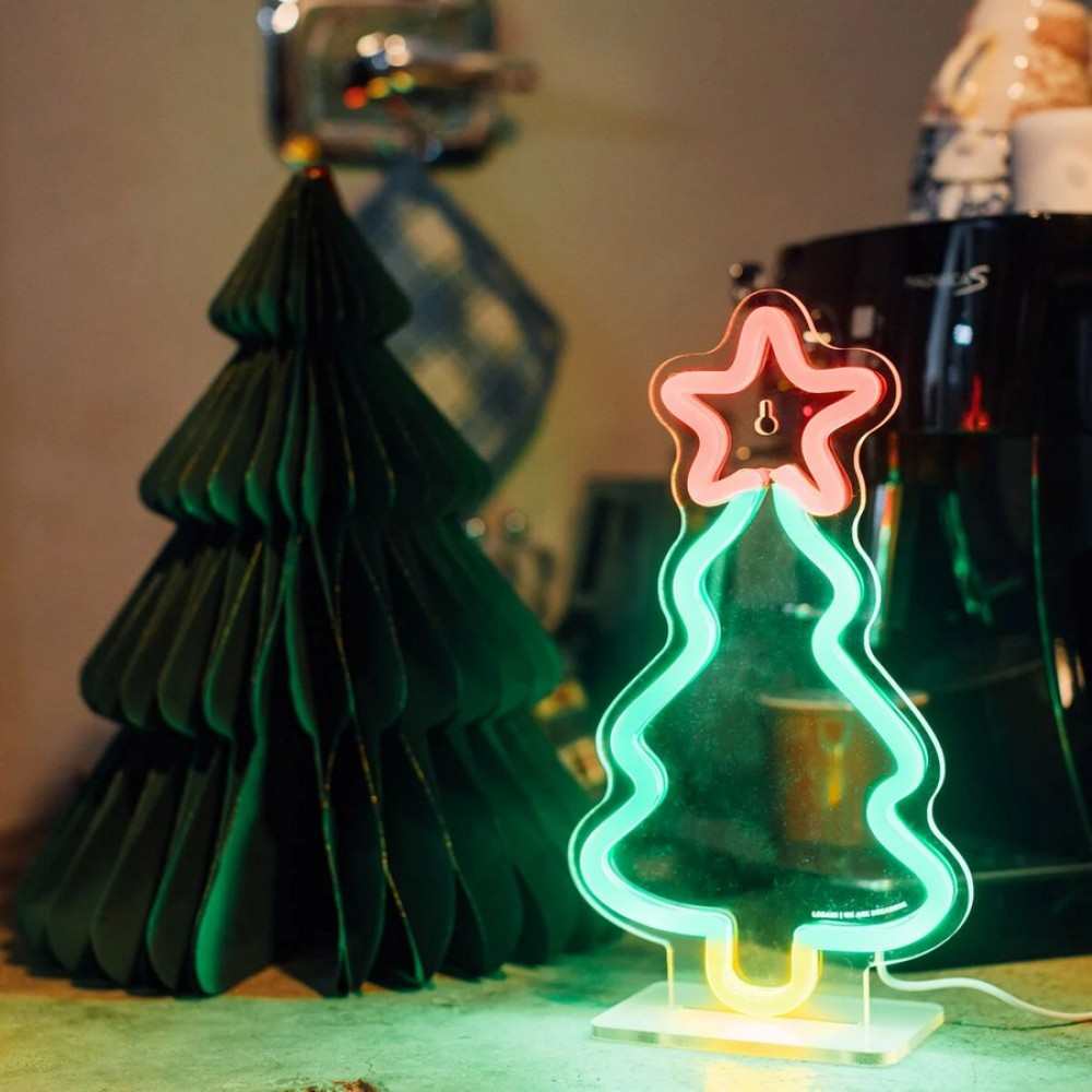 Φωτιστικό Legami Neon effect led lamp Xmas Tree