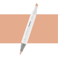 Μαρκαδόρος Αλκοόλης Ohuhu Brush & Chisel E490 Deep Orange