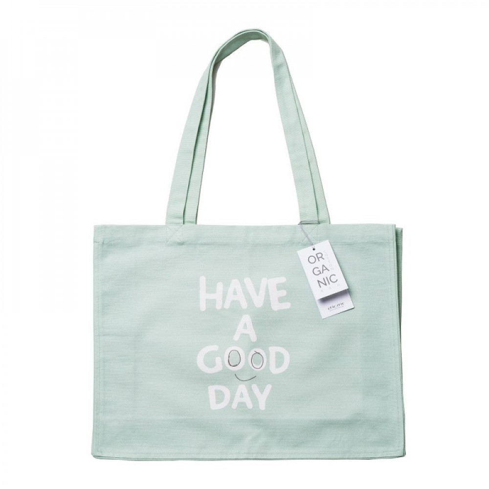 Τσάντα Shopper Chic Mic Organic Cotton Have A Good Day