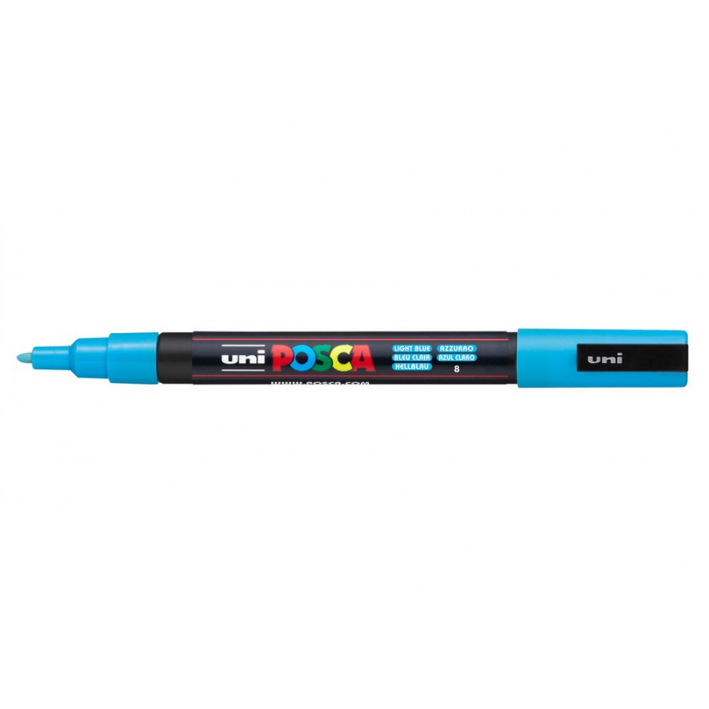 Μαρκαδόρος Posca PC-3M Light Blue