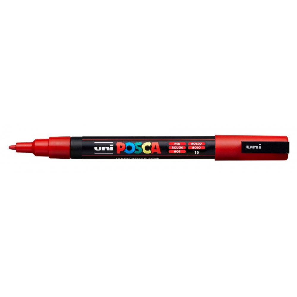 Μαρκαδόρος Posca PC-3M Red