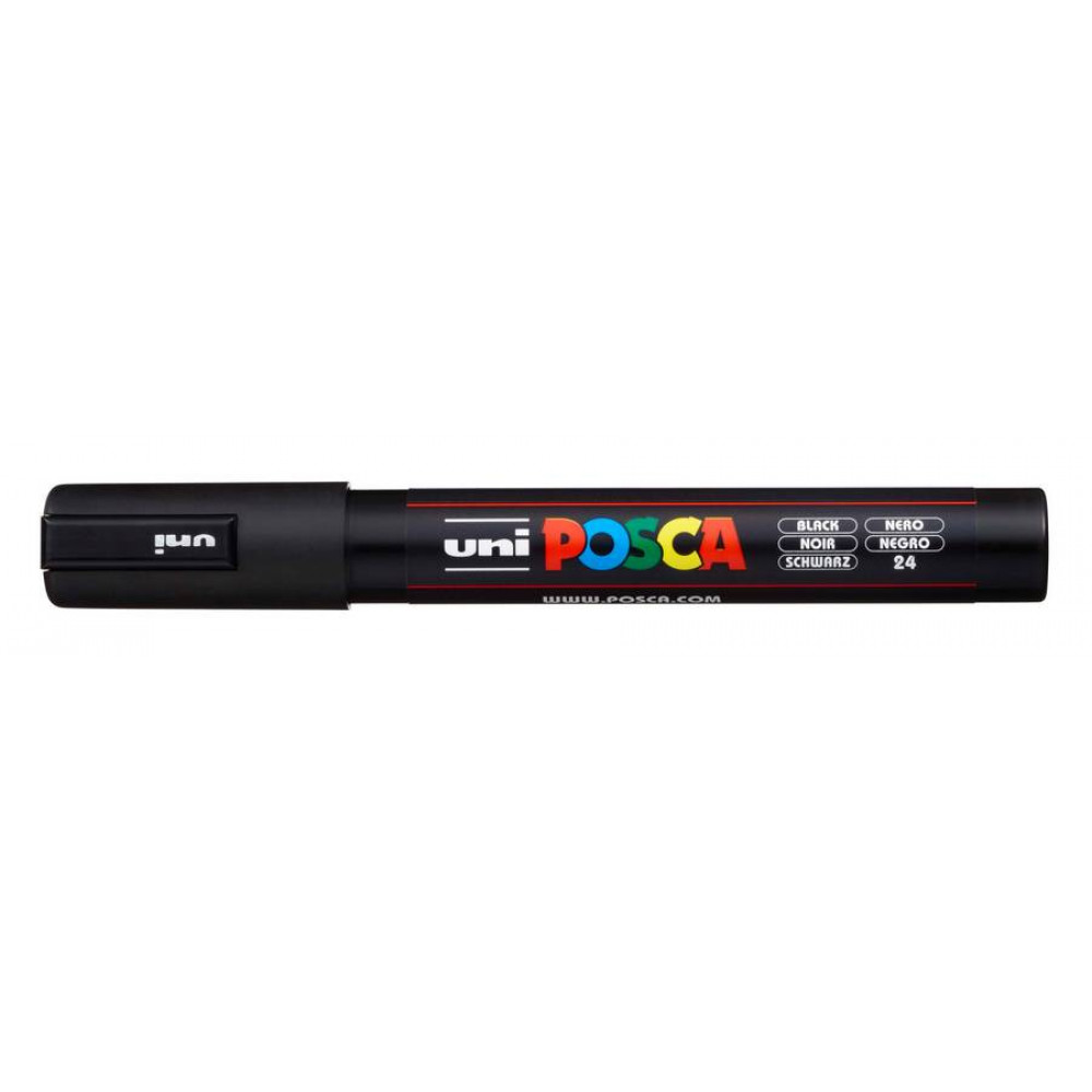 Μαρκαδόρος Posca PC-5M Black
