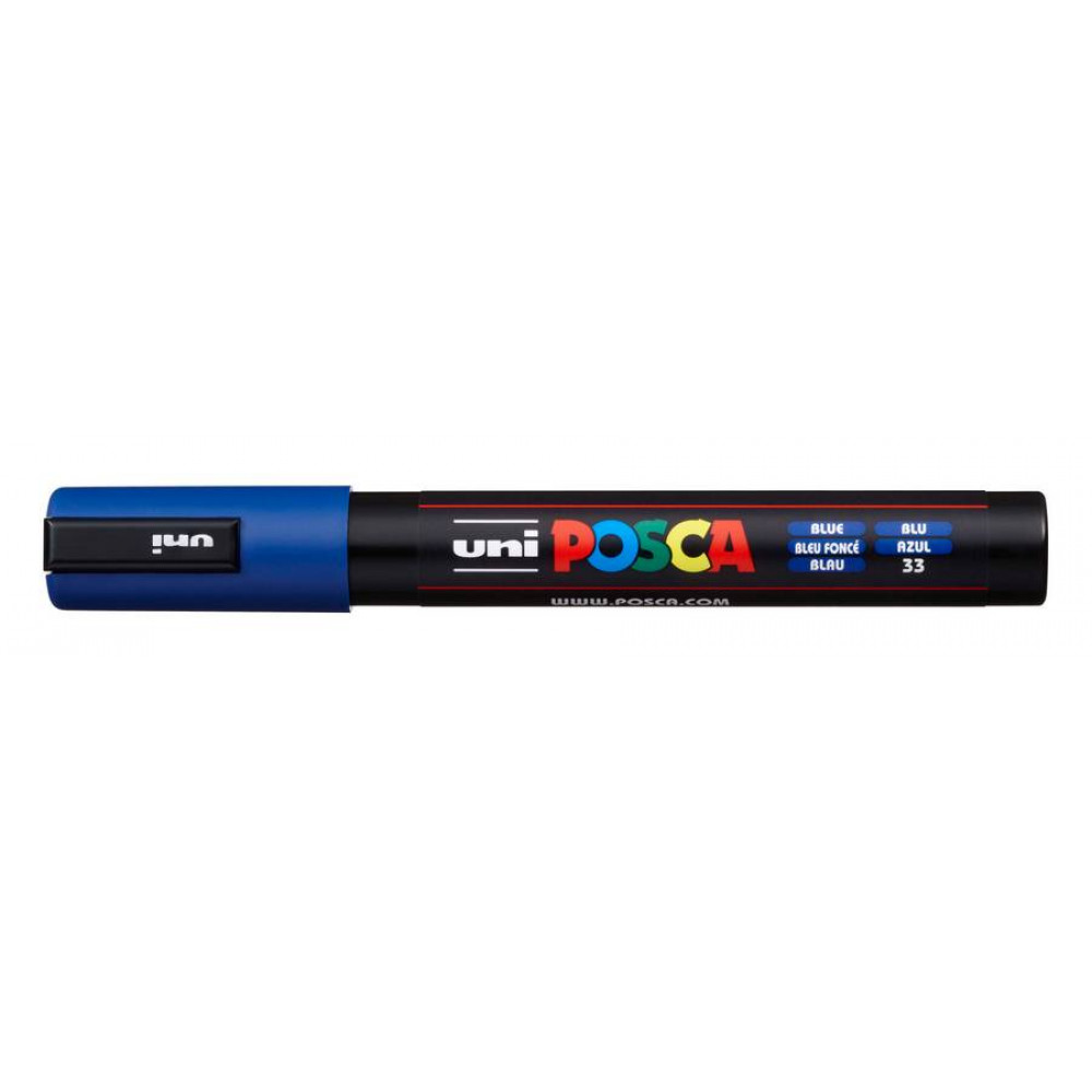 Μαρκαδόρος Posca PC-5M Blue
