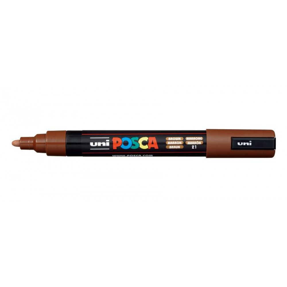 Μαρκαδόρος Posca PC-5M Brown