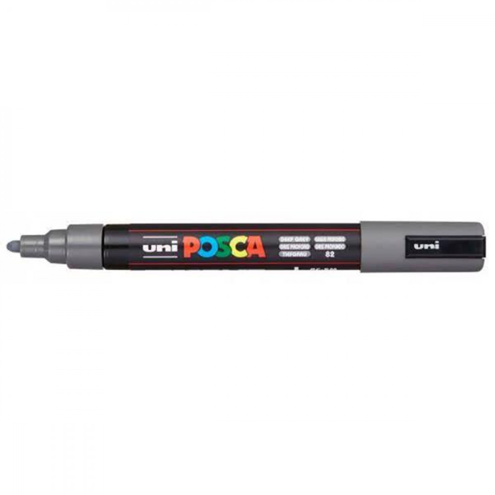 Μαρκαδόρος Posca PC-5M Deep Grey