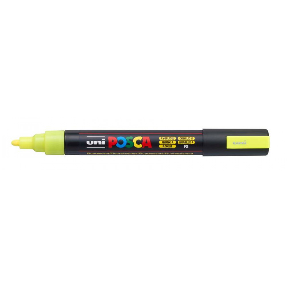 Μαρκαδόρος Posca PC-5M F. Yellow