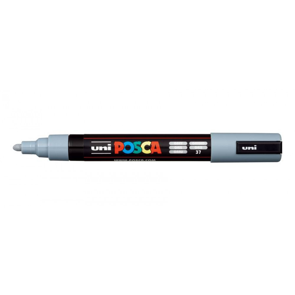 Μαρκαδόρος Posca PC-5M Grey