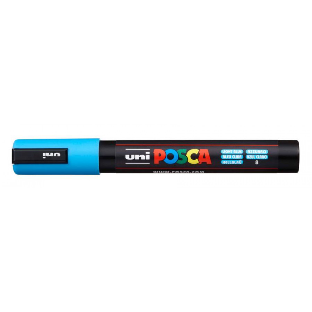 Μαρκαδόρος Posca PC-5M Light Blue