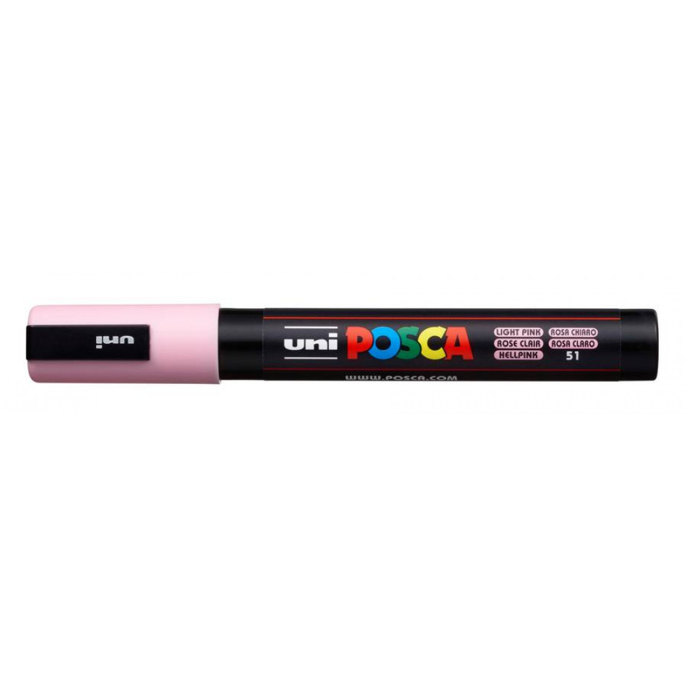 Μαρκαδόρος Posca PC-5M Light Pink