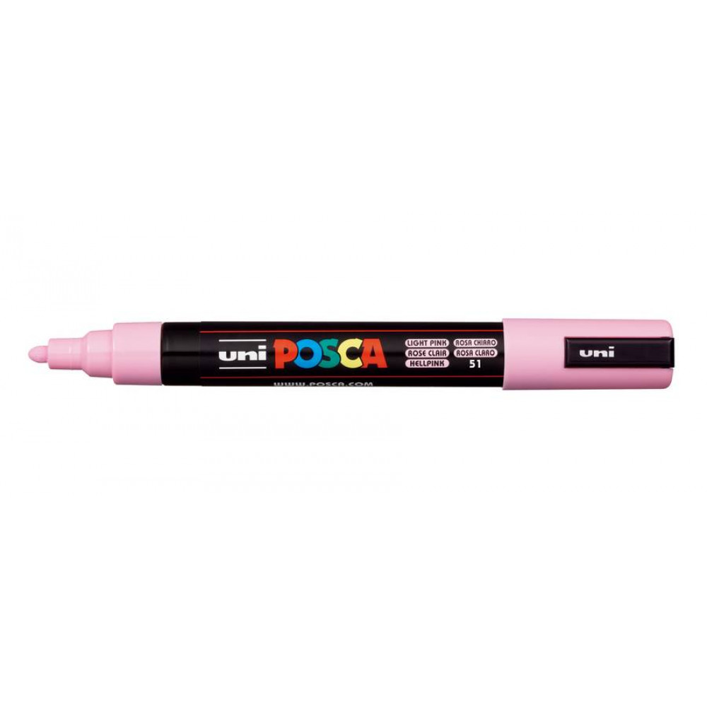 Μαρκαδόρος Posca PC-5M Light Pink