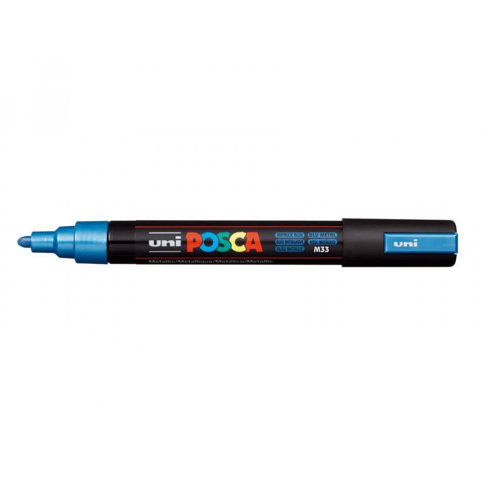 Μαρκαδόρος Posca PC-5M Metallic Blue