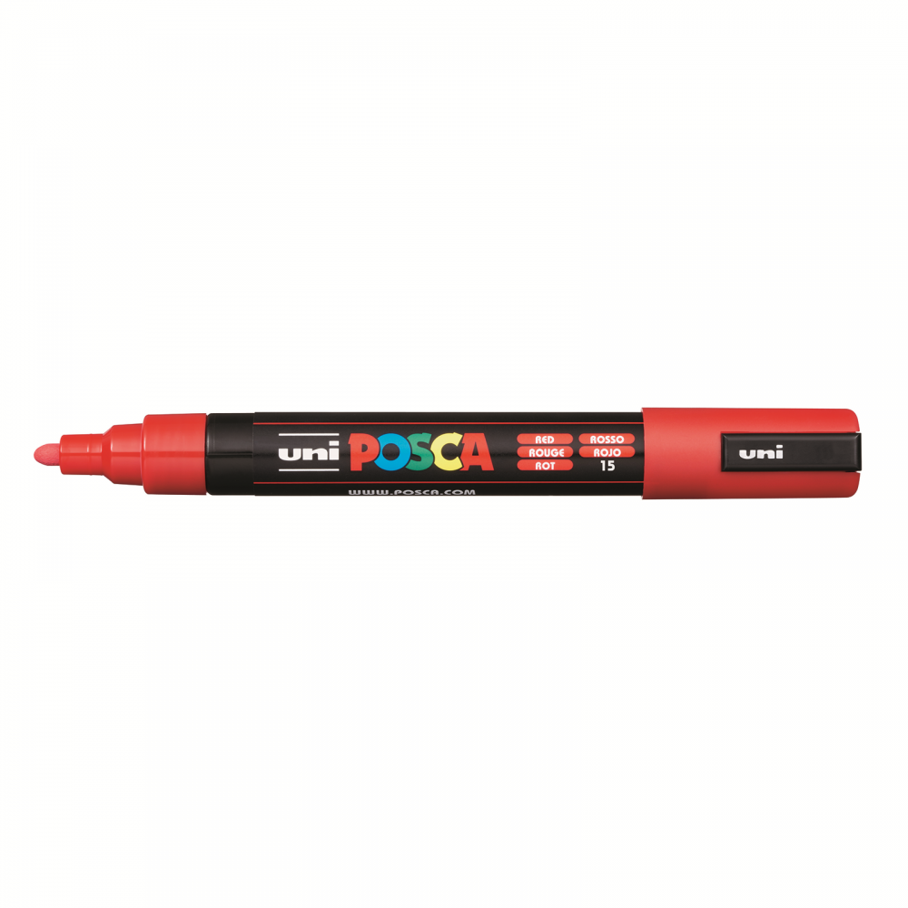 Μαρκαδόρος Posca PC-5M Red
