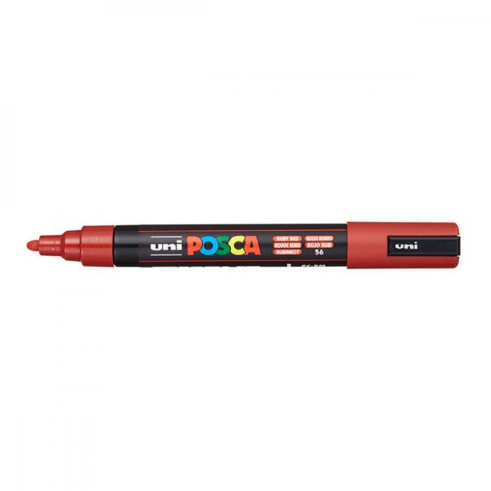 Μαρκαδόρος Posca PC-5M Ruby Red