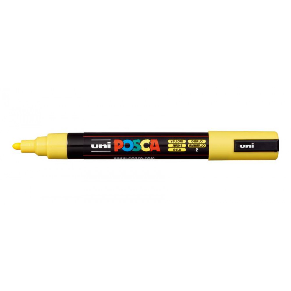 Μαρκαδόρος Posca PC-5M Yellow
