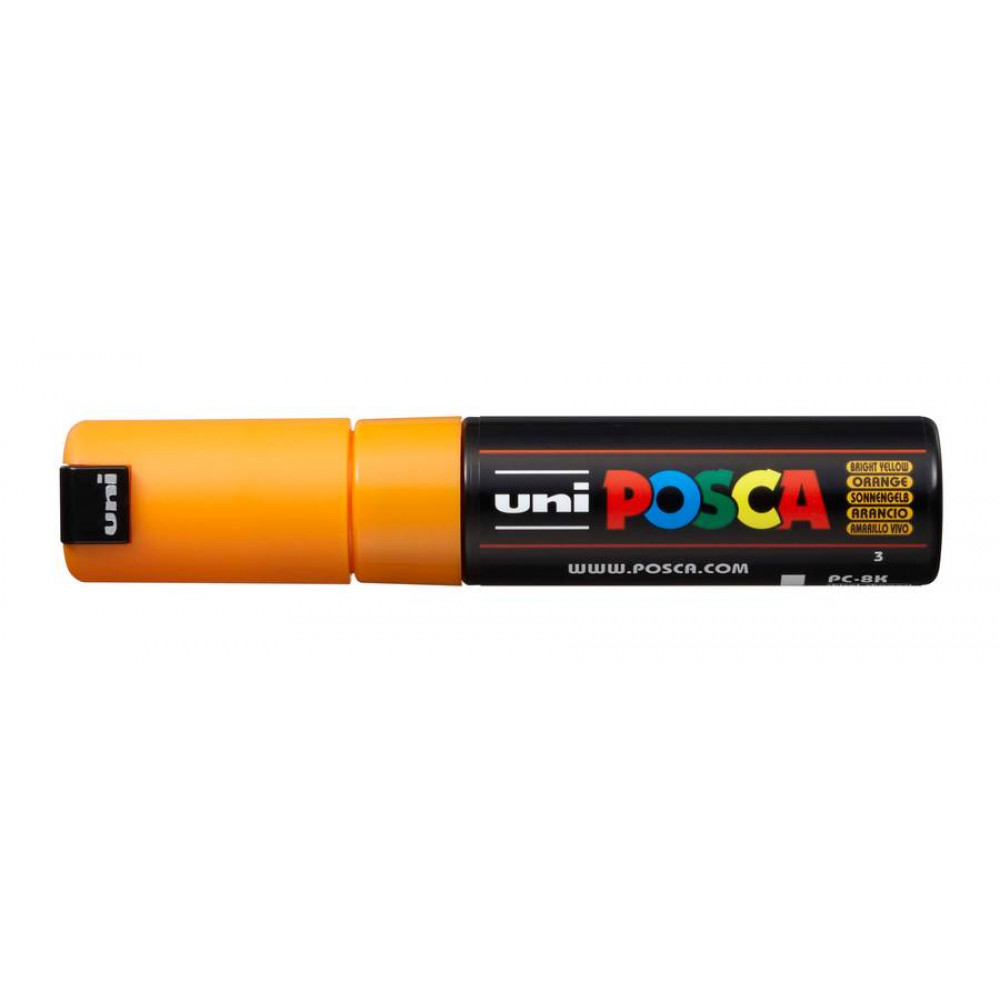 Μαρκαδόρος Posca PC-8K Bright Yellow