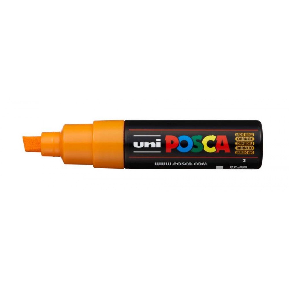 Μαρκαδόρος Posca PC-8K Bright Yellow