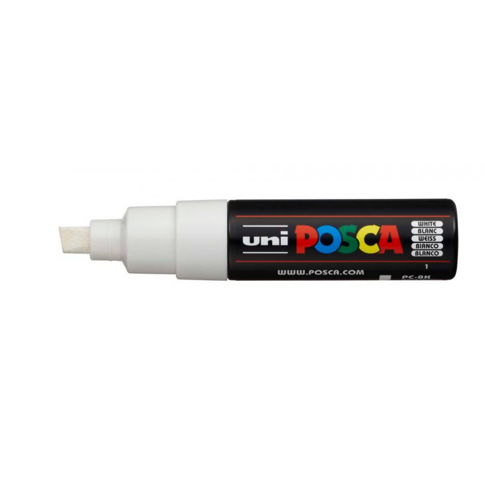 Μαρκαδόρος Posca PC-8K White