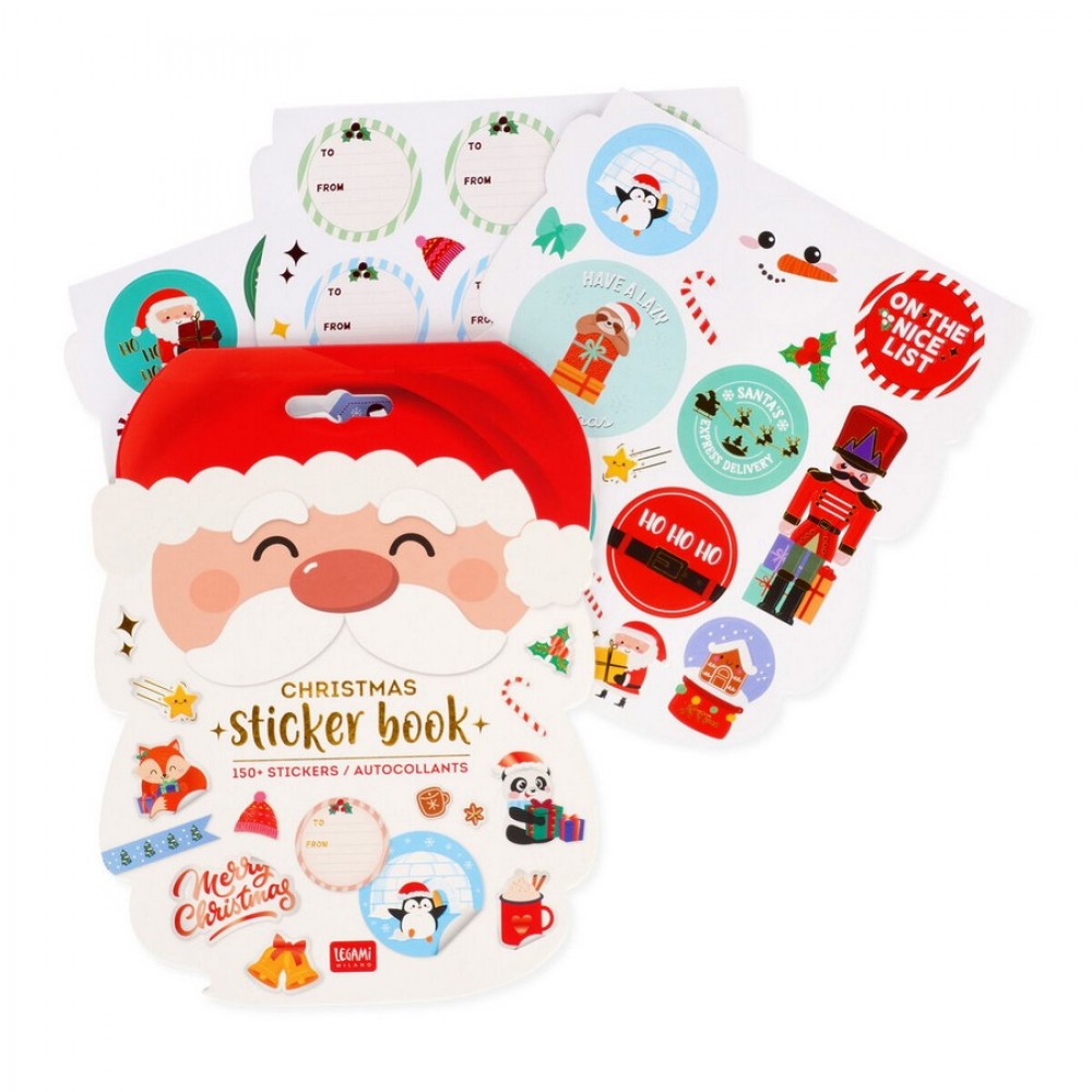 Christmas Sticker Book 150+ τεμ