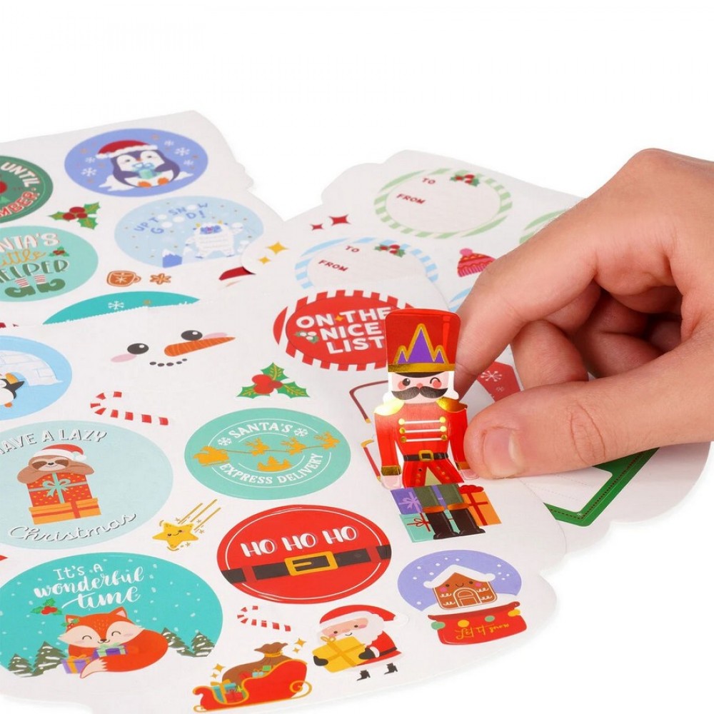 Christmas Sticker Book 150+ τεμ