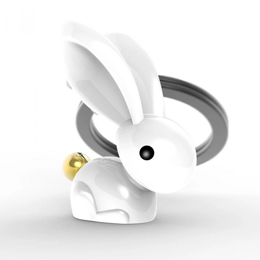 Μπρελόκ Metalmorphose White Bunny