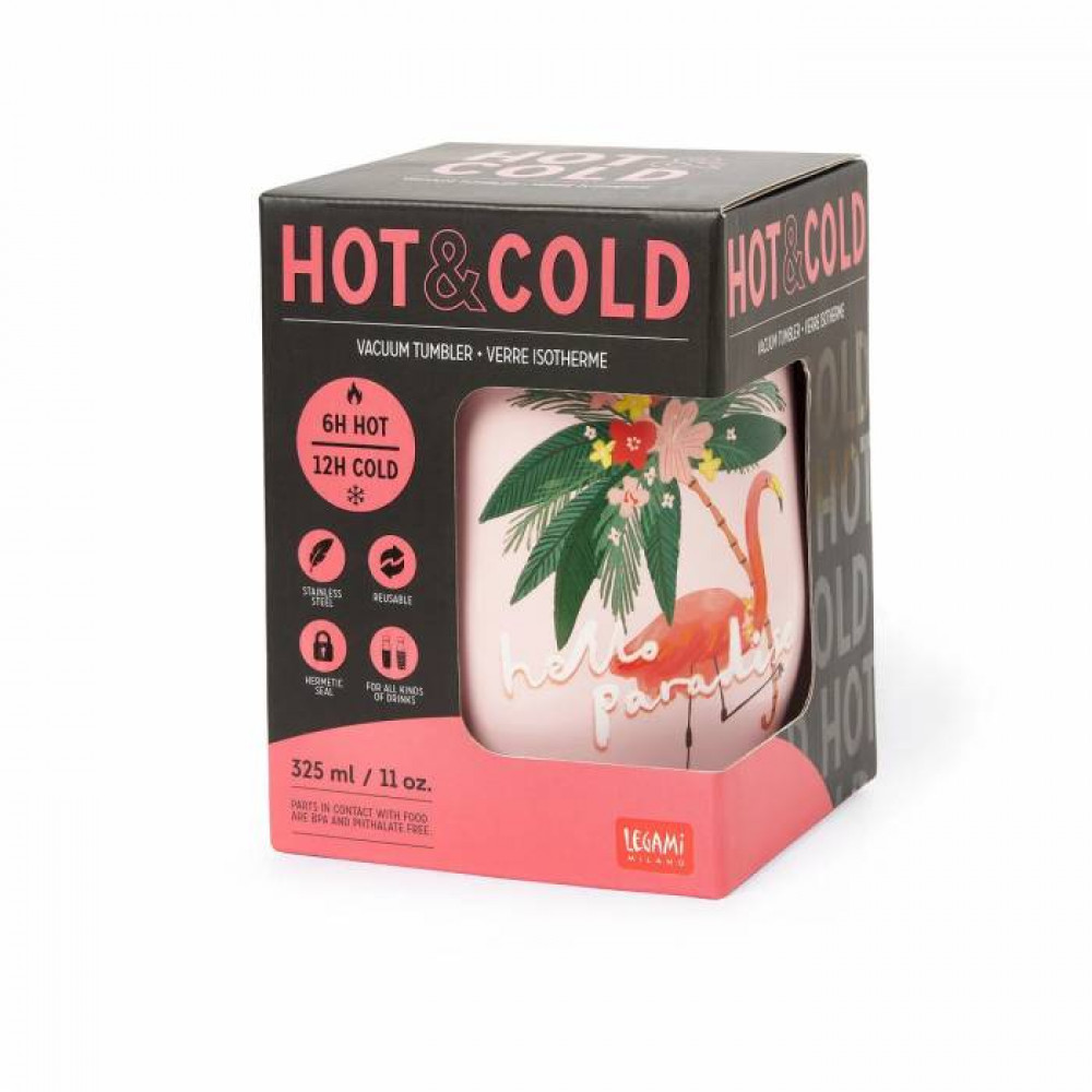 Κούπα Legami Hot & Cold Flamingo 325ml