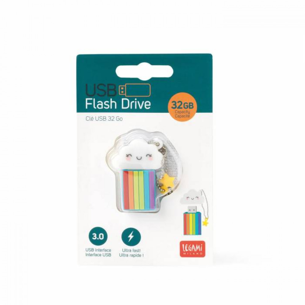 Flash USB Drive 3.0 Legami Rainbow 32 GB