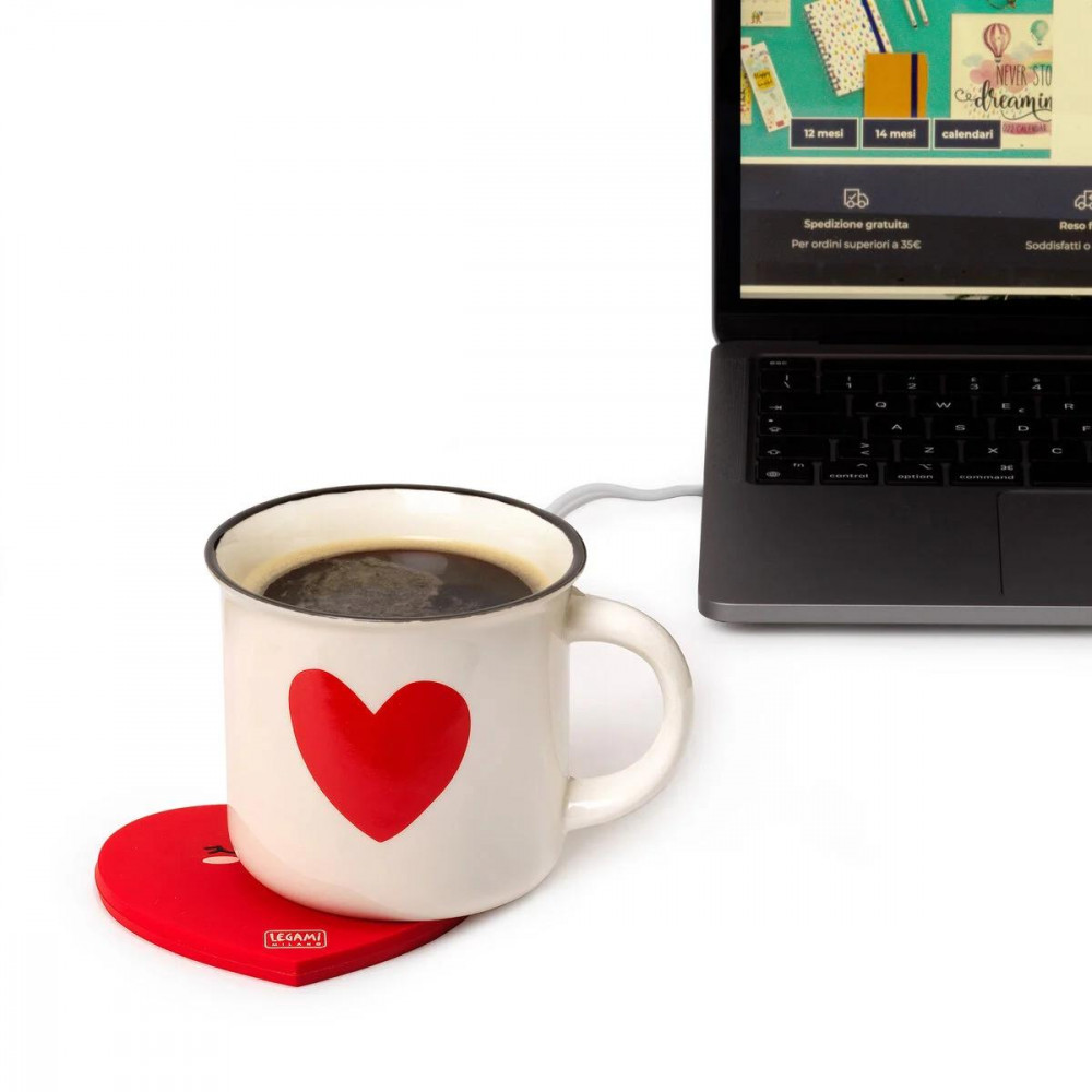 Usb mug warmer Legami Heart