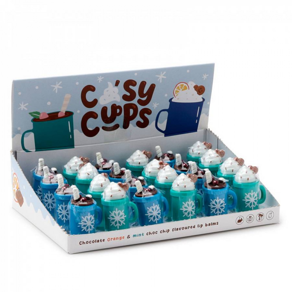 Lip Balm Hot Chocolate Cup Shaped